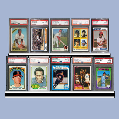 Graded Card Desktop Shelf Display