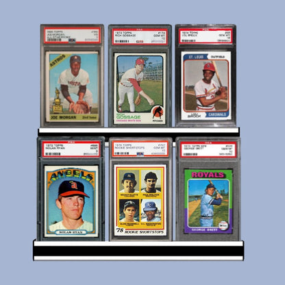 Graded Card Desktop Shelf Display