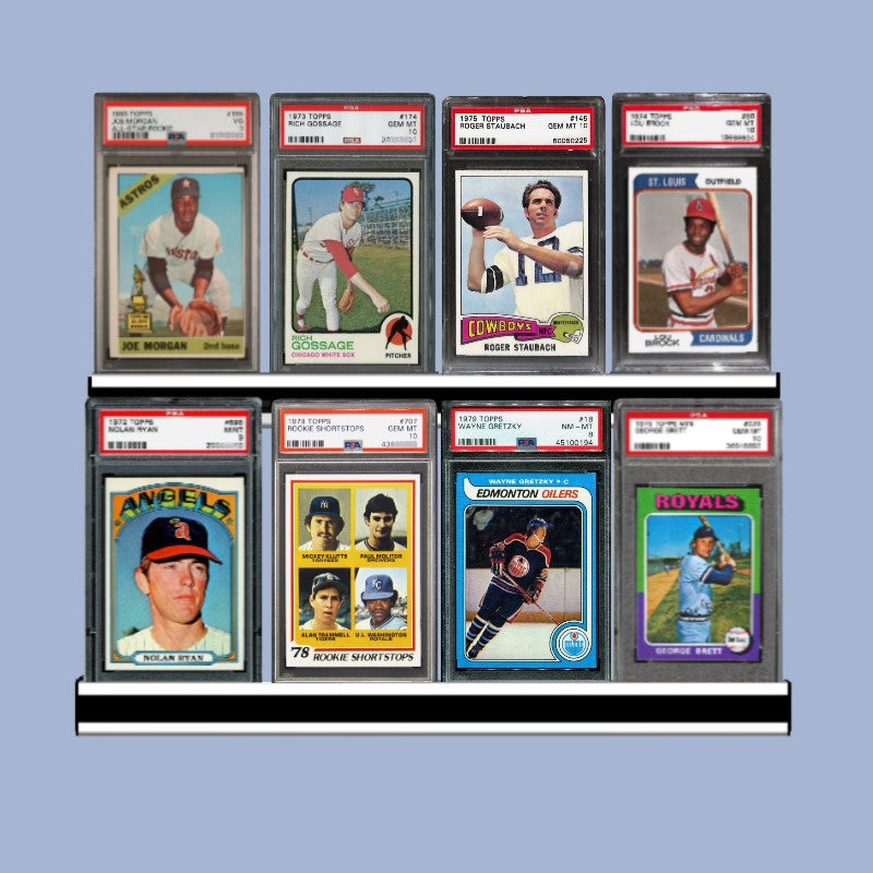 Graded Card Desktop Shelf Display